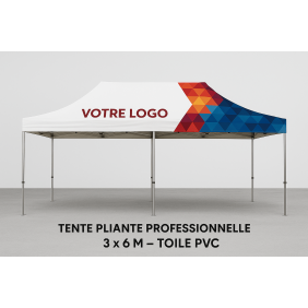 Tente pliante proCTS 3x6m Full Print