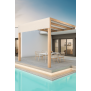 Voile d’ombrage micro-perforée sur mesure – Soltis 96