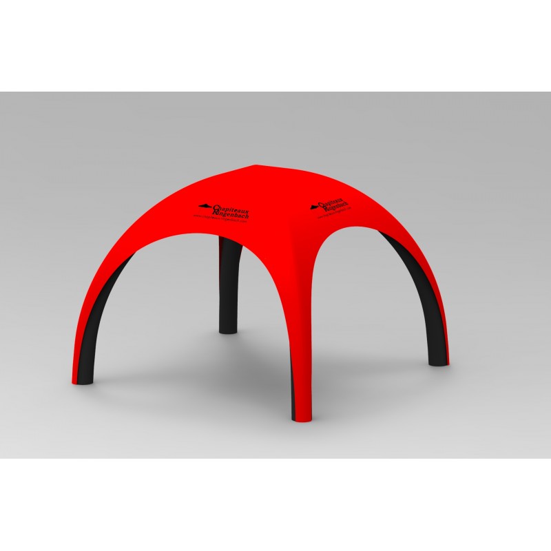 Vente en ligne de tente gonflable 6x6m S-Kimo : Tente événementielle  personnalisable