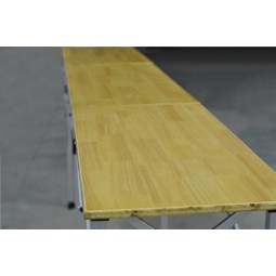 TABLE PLIABLE en 2 - plateau ALUMINIUM  200cm x 80cm * DERNIÈRE PIÈCE - SO  STORE