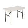 Table Pliante Rectangulaire Encastrable 122x61 cm